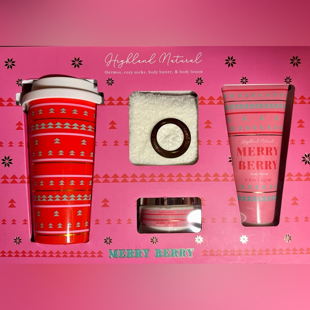 Highland Natural Merry Berry Gift Set